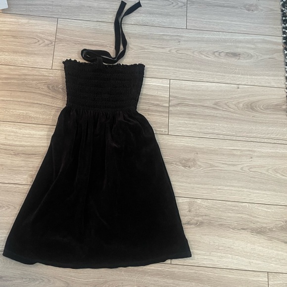 Juicy Couture Halter Velvet Dress - Picture 1 of 3